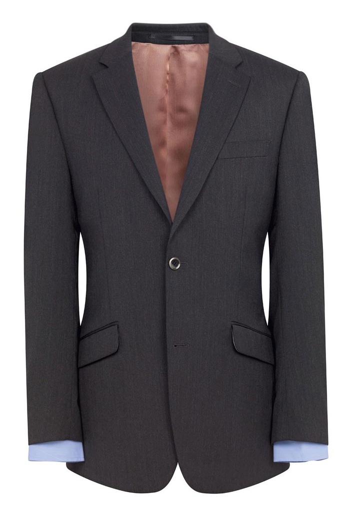 Aldwych Tailored Fit Jacket-Charcoal