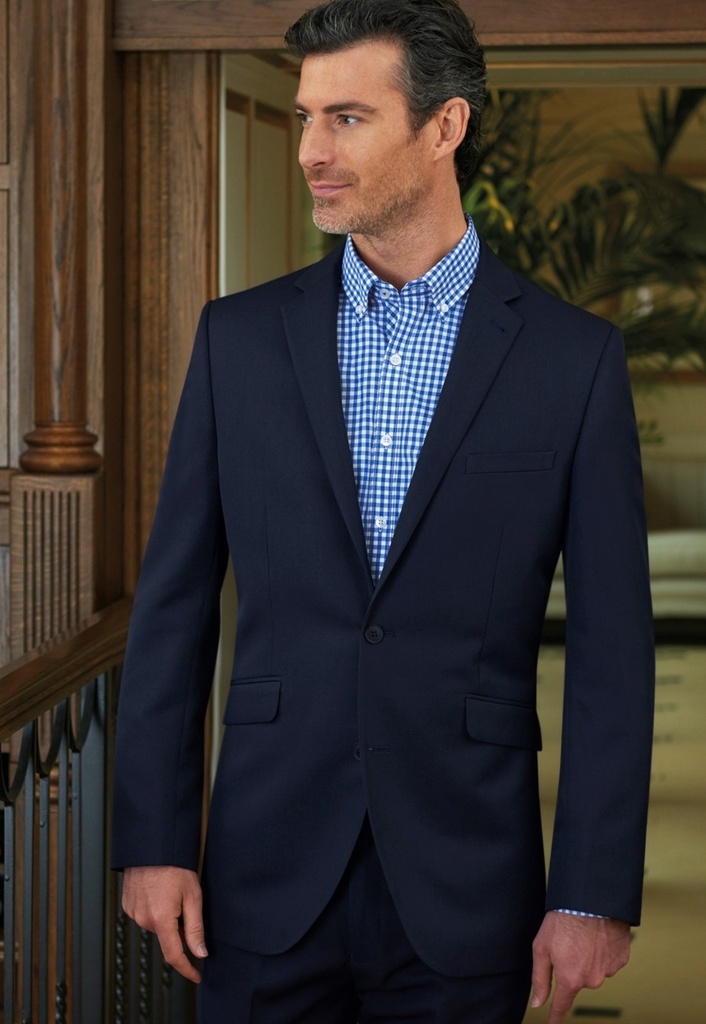 Jupiter Tailored Fit Jacket-Navy