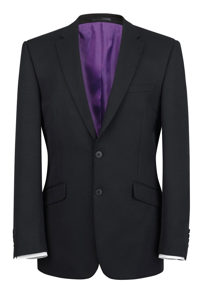 Jupiter Tailored Fit Jacket-Black
