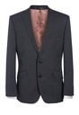 Holbeck Slim Fit Jacket-Mid Grey