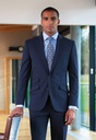 Cassino slim fit jacket-Navy Check