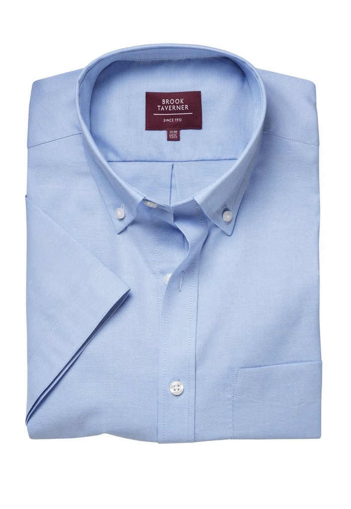 Tucson Men's S/S Shirt-Sky Blue