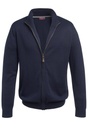 Columbus Zip Cardigan-Navy