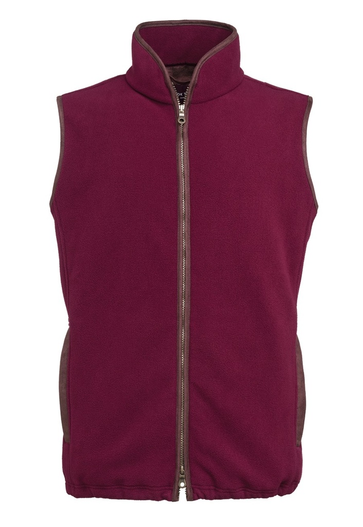 Cincinnati Fleece Gilet-Fig
