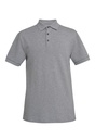 Hampton S/S Polo Shirt-Grey Marl
