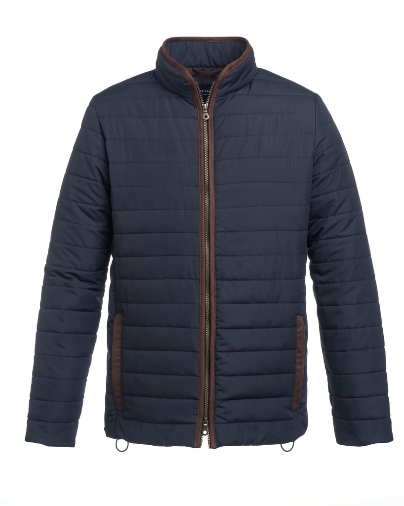 Orlando Quilted Jacket-Navy