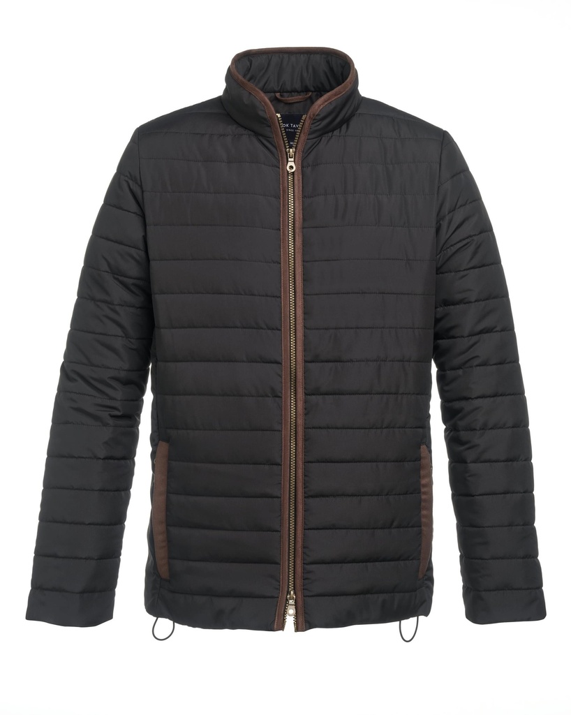 Orlando Quilted Jacket-Black