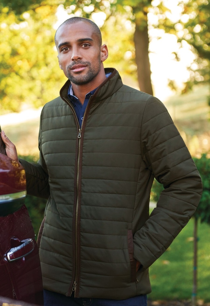 Orlando Quilted Jacket-Olive