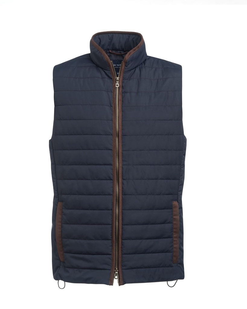 Tampa Quilted Gilet-Navy