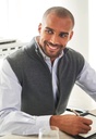 Lincoln Knitted Zip Gilet-Charcoal