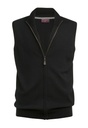 Lincoln Knitted Zip Gilet-Black