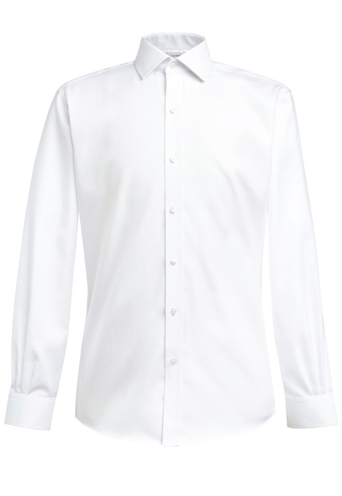 Palermo Men's L/S Shirt-White H/B