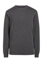 Jackson Crew Neck Jumper-Charcoal
