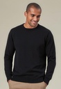 Jackson Crew Neck Jumper-Black