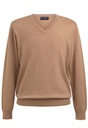 Berlin V Neck Jumper-Oatmeal