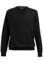 Berlin V Neck Jumper-Black