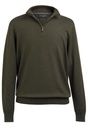 Copenhagen 1/4 Zip Jumper-Moss