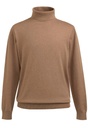 Oslo Roll Neck Jumper-Oatmeal