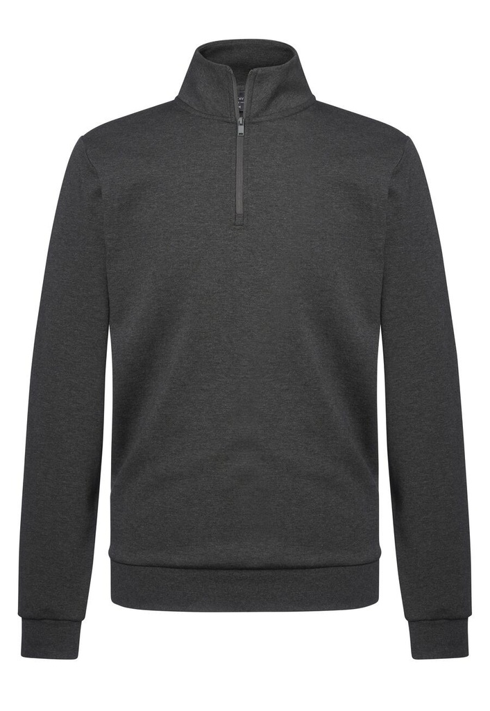 Oakland 1/4 Zip Sweatshirt-Charcoal