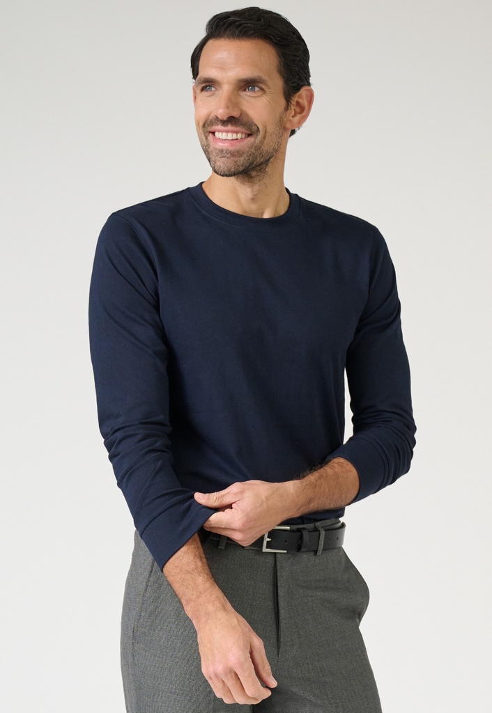 Nevada L/S T-Shirt-Navy