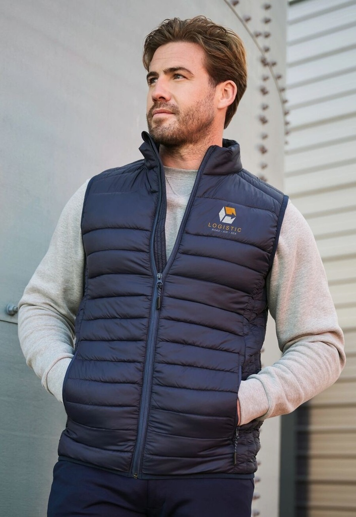 NEW Eugene Padded Gilet-Navy