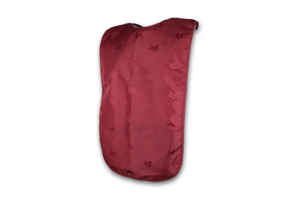 Smekkir Jacquard PU Vínrauðir
