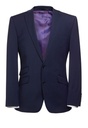 Cassino Slim Fit Jacket-Mid Blue