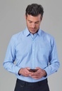 Rufina Men's L/S Shirt-White/grey