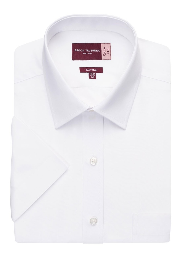 Rosello Men's S/S Shirt-White