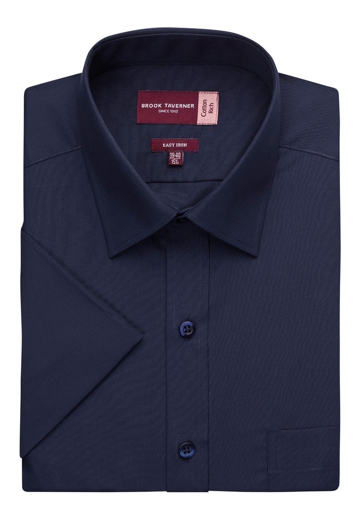 Rosello Men's S/S Shirt-Navy