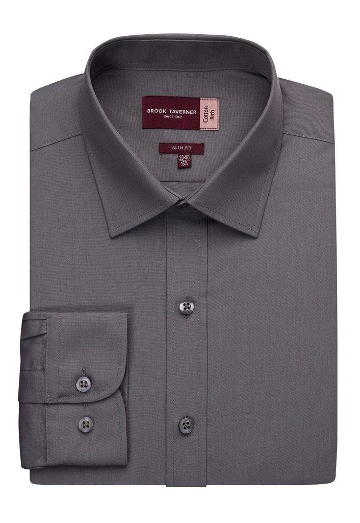 Alba Men's L/S Shirt-Grey