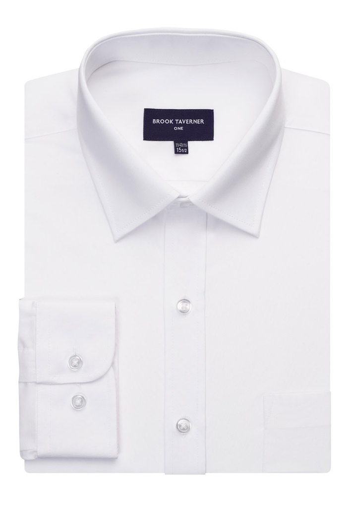 Juno Men's L/S Shirt-White