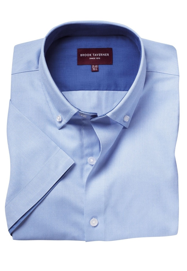 Calgary Men's S/S Shirt-Sky
