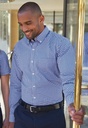 Montana Men's L/S Shirt-Blue