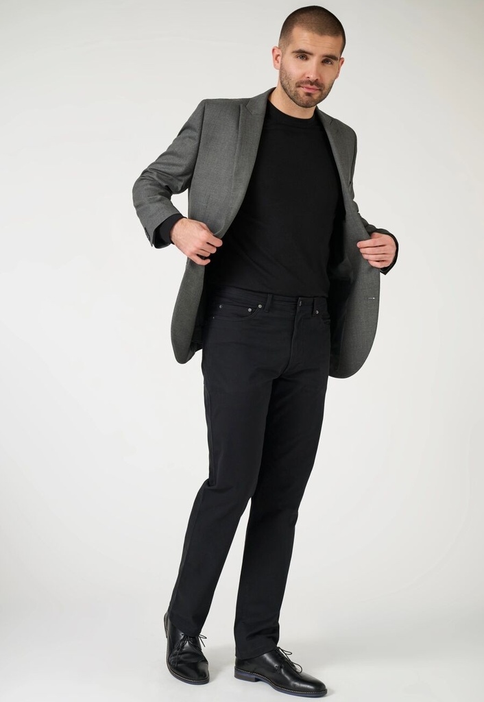 Butler Tailored Fit Chino-Black