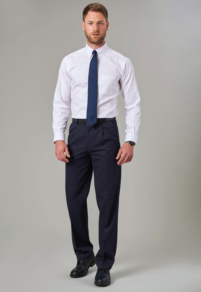 Delta Classic Fit Trouser-Navy