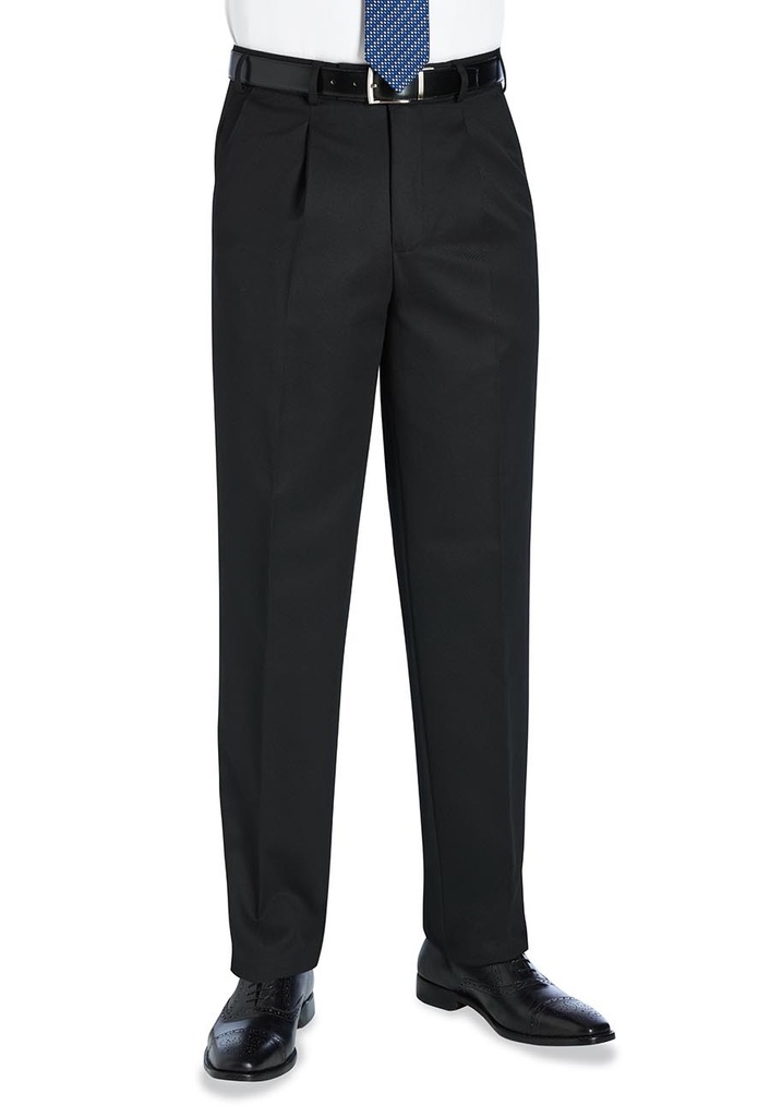 Delta Classic Fit Trouser-Black