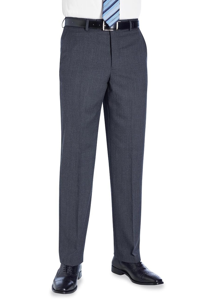 Aldwych Tailored Fit Trouser-Mid Grey