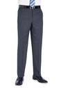 Aldwych Tailored Fit Trouser-Mid Grey