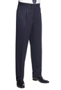 Atlas Classic Fit Trouser-Navy