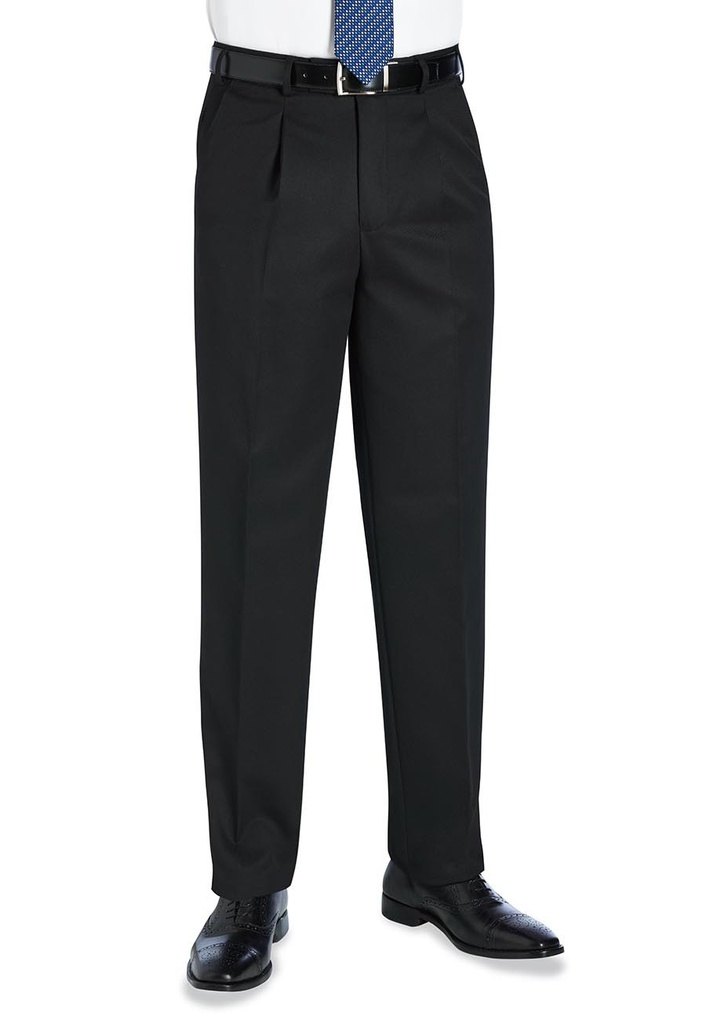 Atlas Classic Fit Trouser-Black