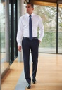 Holbeck Slim Fit Trouser-Navy Plain