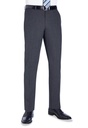 Holbeck Slim Fit Trouser-Mid Grey