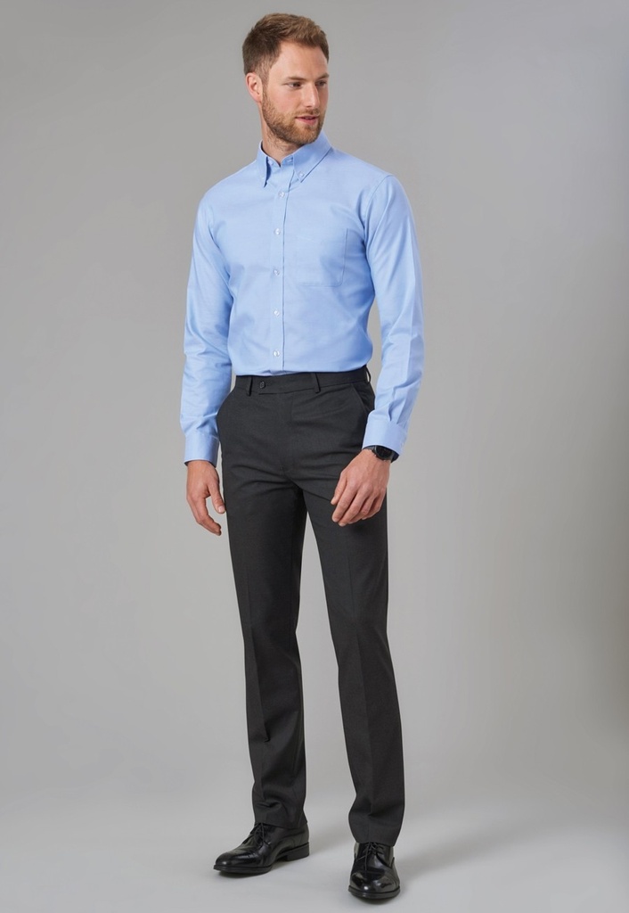 Monaco Tailored Fit Trouser-Charcoal