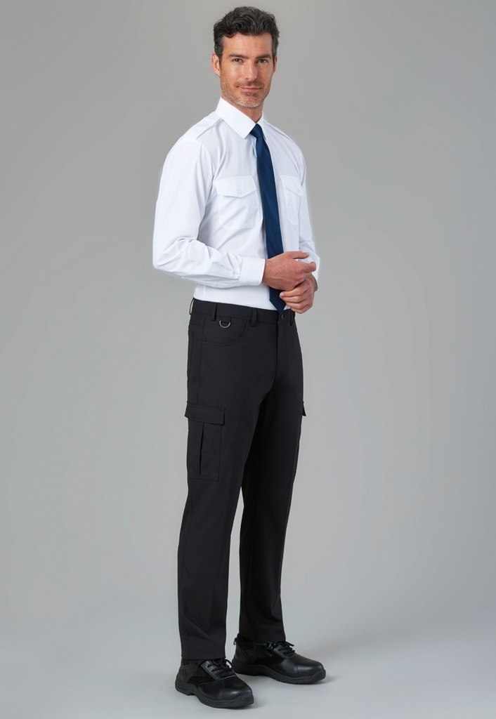 Tours Cargo Trouser-Black