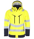 6455 SHELLJACKET EN ISO 20471 CLASS 3-Yellow/Navy