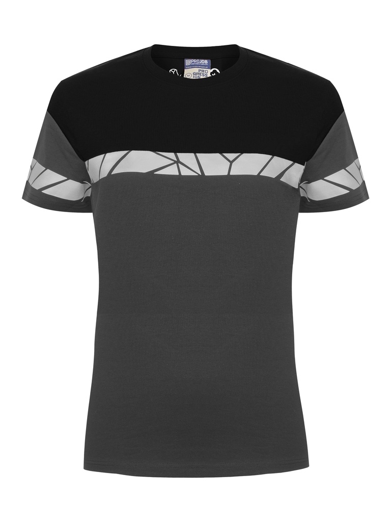 7005 T-SHIRT WOMEN 7005 T-SHIRT WOMEN 9910-VIZ-Grey/Black