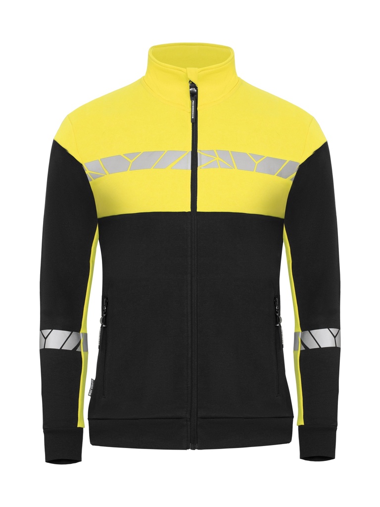 7105 SWEATSHIRT WOMEN 7105 SWEATSHIRT WOMEN 9910-VIZ-Black/Yellow