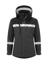 7417 SOFTSHELL JACKET WOMEN 7417 SOFTSHELL JACKET WOMEN 9910-VIZ-Grey/Black