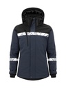 7418 SOFTSHELL JACKET PADDED, WOMEN 7418 SOFTSHELL JACKET PADDED, WOMEN 9910-VIZ-Navy/Black